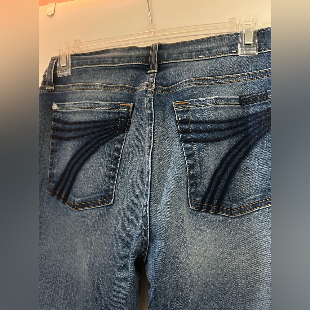 7 For All Mankind Blue Jeans